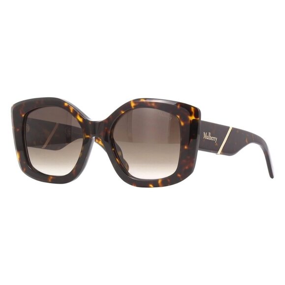 A0701Z New MULBERRY Havana Butterfly SML170 0743 Sunglasses Women - Picture 1 of 4